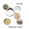 Wooden Handle Base Beard Brush With Customized Logo Design